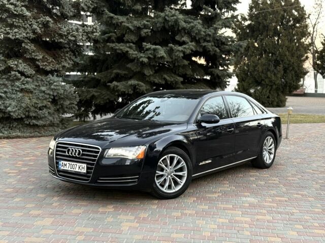 Синий Ауди А8, объемом двигателя 3 л и пробегом 300 тыс. км за 21300 $, фото 1 на Automoto.ua