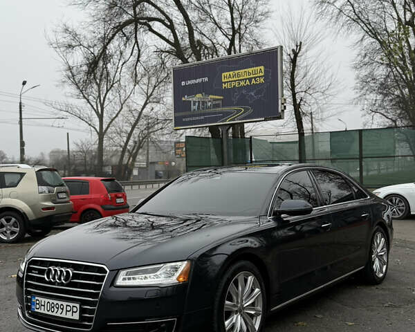 Синий Ауди А8, объемом двигателя 3 л и пробегом 162 тыс. км за 19500 $, фото 1 на Automoto.ua