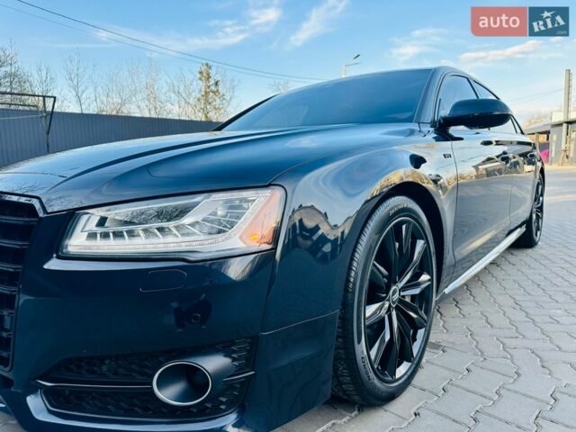 Синій Ауді A8, об'ємом двигуна 4 л та пробігом 240 тис. км за 19900 $, фото 1 на Automoto.ua
