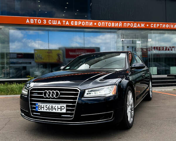 Синий Ауди А8, объемом двигателя 3 л и пробегом 55 тыс. км за 31400 $, фото 1 на Automoto.ua