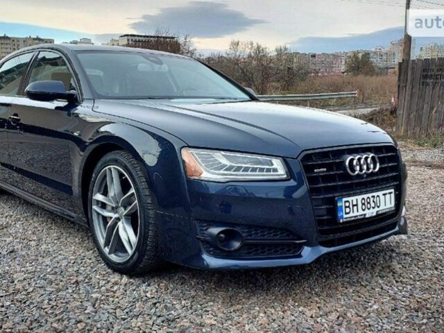 Синій Ауді A8, об'ємом двигуна 3 л та пробігом 136 тис. км за 27000 $, фото 1 на Automoto.ua