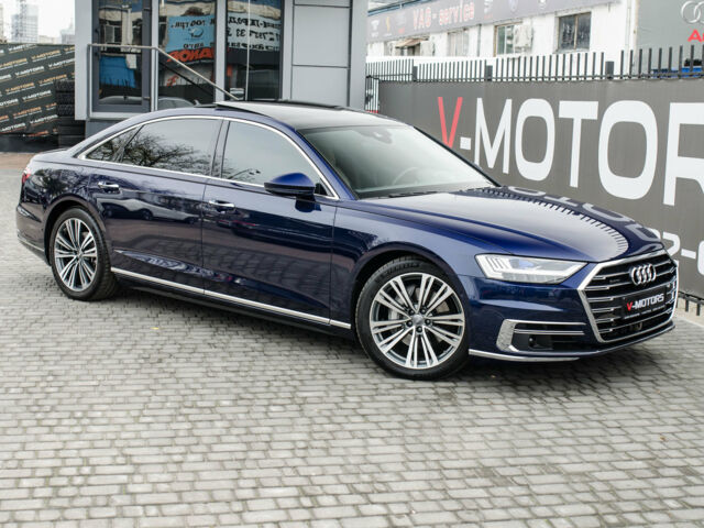 Синій Ауді A8, об'ємом двигуна 3 л та пробігом 35 тис. км за 95000 $, фото 1 на Automoto.ua