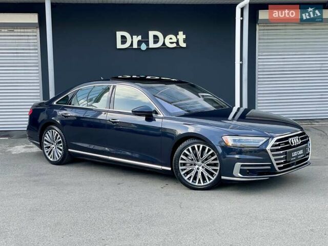 Синій Ауді A8, об'ємом двигуна 3 л та пробігом 84 тис. км за 49900 $, фото 1 на Automoto.ua
