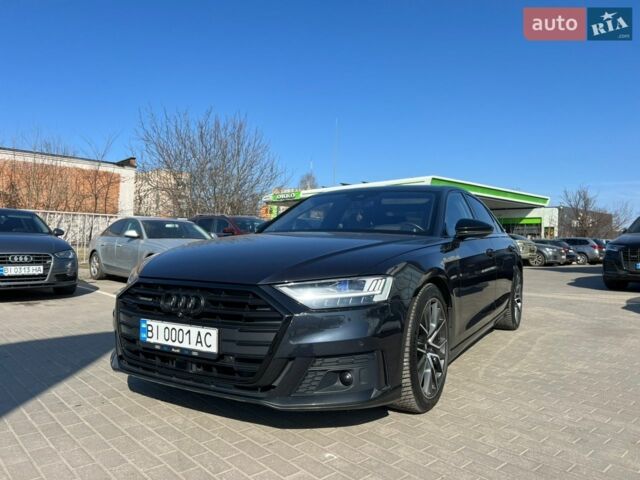 Синий Ауди А8, объемом двигателя 3 л и пробегом 136 тыс. км за 55000 $, фото 1 на Automoto.ua
