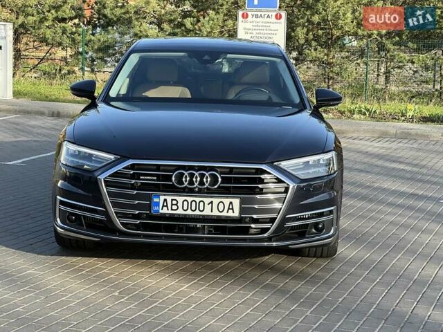 Синий Ауди А8, объемом двигателя 3 л и пробегом 90 тыс. км за 55000 $, фото 1 на Automoto.ua