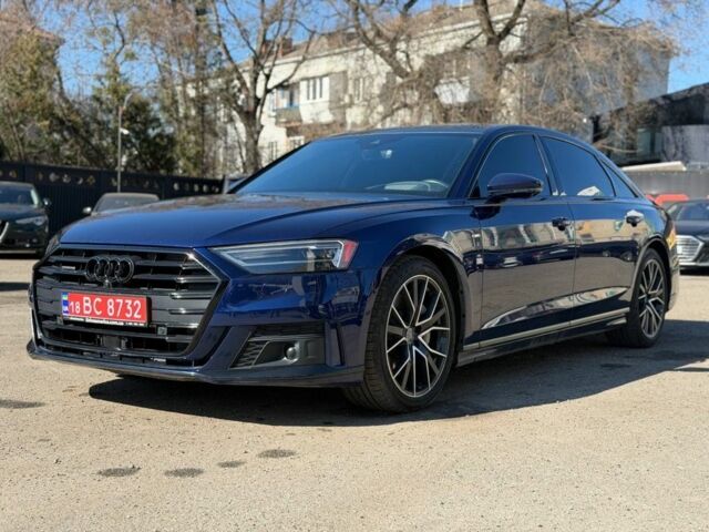 Синий Ауди А8, объемом двигателя 3 л и пробегом 45 тыс. км за 47000 $, фото 1 на Automoto.ua