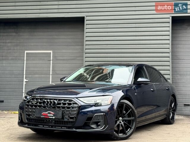 Синий Ауди А8, объемом двигателя 3 л и пробегом 54 тыс. км за 64900 $, фото 1 на Automoto.ua