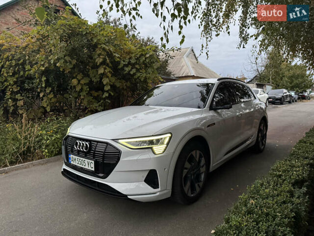 Белый Ауди E-Tron, объемом двигателя 0 л и пробегом 97 тыс. км за 30999 $, фото 1 на Automoto.ua