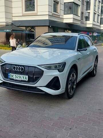 Білий Ауді E-Tron, об'ємом двигуна 0 л та пробігом 55 тис. км за 52200 $, фото 1 на Automoto.ua