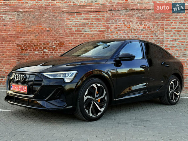 Чорний Ауді E-Tron, об'ємом двигуна 0 л та пробігом 58 тис. км за 41900 $, фото 1 на Automoto.ua