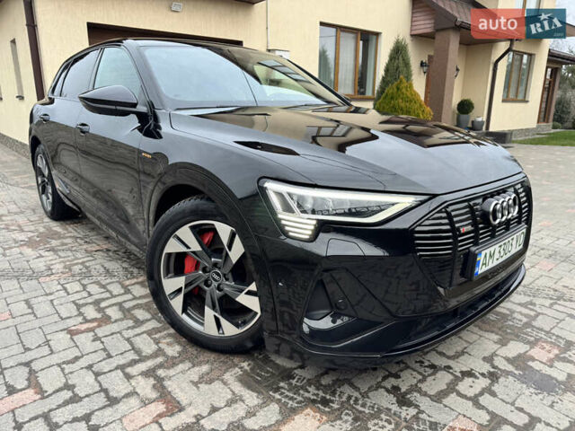 Черный Ауди E-Tron, объемом двигателя 0 л и пробегом 142 тыс. км за 29950 $, фото 1 на Automoto.ua
