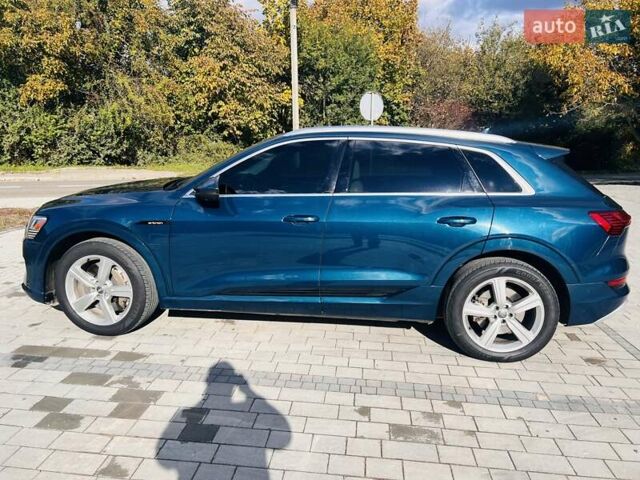 Синій Ауді E-Tron, об'ємом двигуна 0 л та пробігом 57 тис. км за 29950 $, фото 1 на Automoto.ua