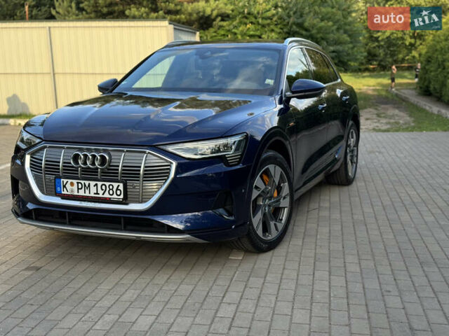 Синій Ауді E-Tron, об'ємом двигуна 0 л та пробігом 68 тис. км за 27800 $, фото 1 на Automoto.ua