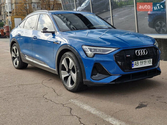 Синий Ауди E-Tron, объемом двигателя 0 л и пробегом 5 тыс. км за 58900 $, фото 1 на Automoto.ua