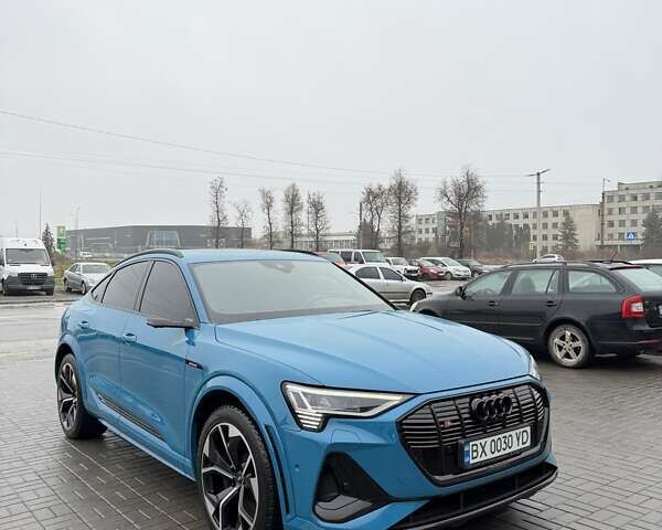 Синій Ауді E-Tron, об'ємом двигуна 0 л та пробігом 57 тис. км за 46000 $, фото 1 на Automoto.ua
