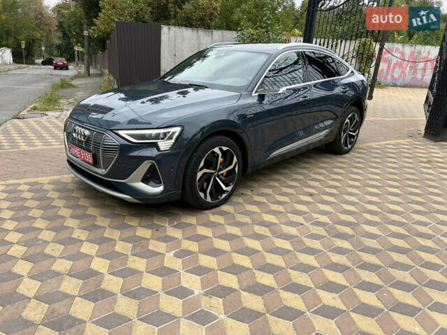 Синий Ауди E-Tron, объемом двигателя 0 л и пробегом 113 тыс. км за 35000 $, фото 1 на Automoto.ua