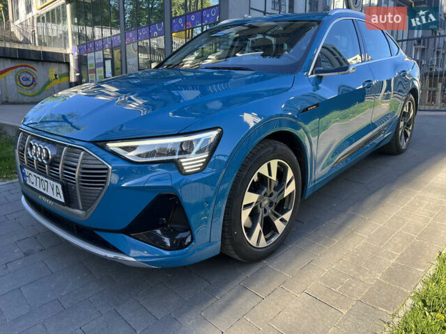 Синий Ауди E-Tron, объемом двигателя 0 л и пробегом 97 тыс. км за 36000 $, фото 1 на Automoto.ua