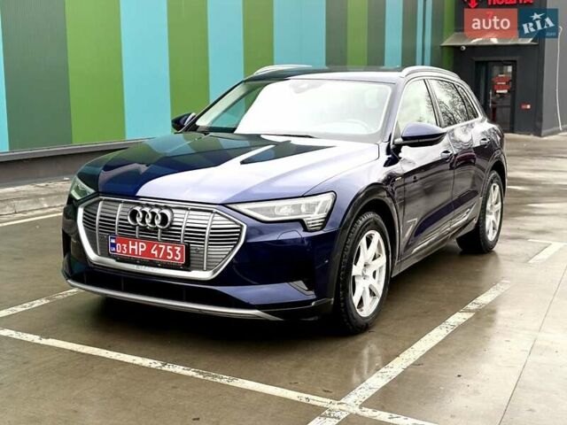 Синій Ауді E-Tron, об'ємом двигуна 0 л та пробігом 95 тис. км за 33700 $, фото 1 на Automoto.ua