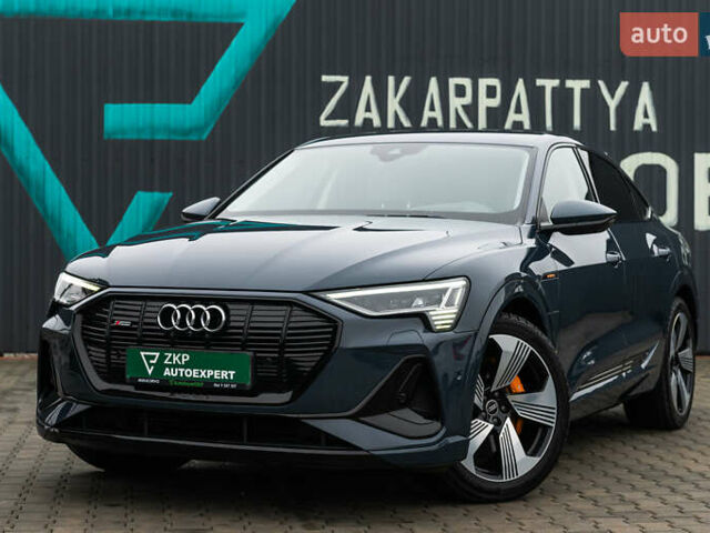 Синій Ауді E-Tron, об'ємом двигуна 0 л та пробігом 80 тис. км за 44500 $, фото 1 на Automoto.ua