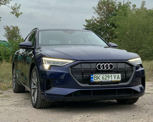 Синий Ауди E-Tron, объемом двигателя 0 л и пробегом 54 тыс. км за 32800 $, фото 1 на Automoto.ua