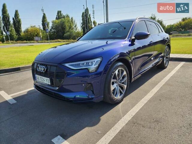 Синий Ауди E-Tron, объемом двигателя 0 л и пробегом 69 тыс. км за 38000 $, фото 1 на Automoto.ua