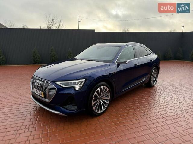 Синій Ауді E-Tron, об'ємом двигуна 0 л та пробігом 75 тис. км за 38900 $, фото 1 на Automoto.ua
