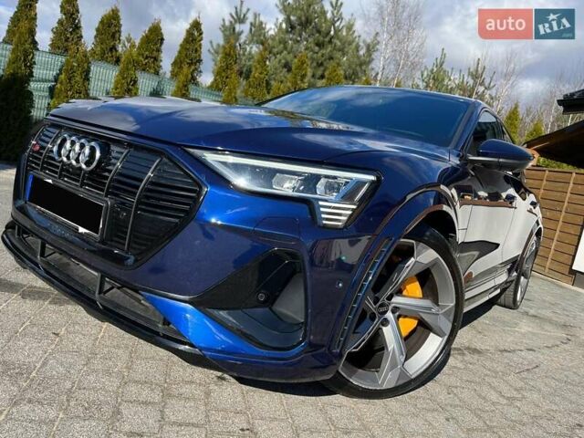 Синій Ауді E-Tron, об'ємом двигуна 0 л та пробігом 50 тис. км за 47000 $, фото 1 на Automoto.ua