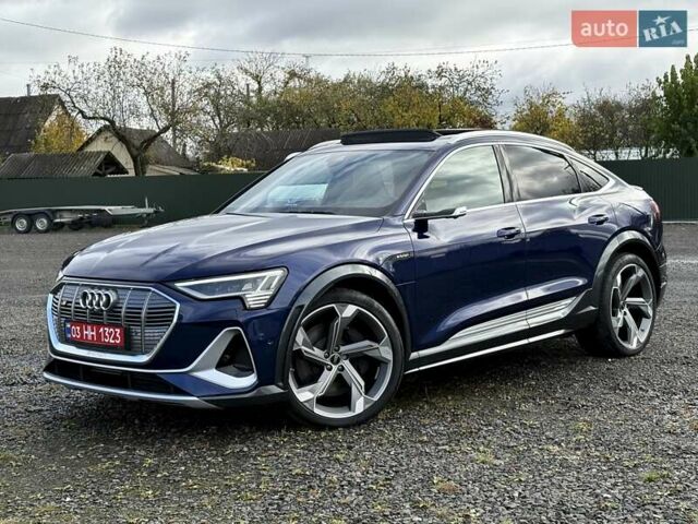 Синий Ауди E-Tron, объемом двигателя 0 л и пробегом 44 тыс. км за 46600 $, фото 1 на Automoto.ua