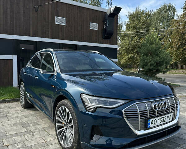 Синій Ауді E-Tron, об'ємом двигуна 0 л та пробігом 45 тис. км за 36900 $, фото 1 на Automoto.ua