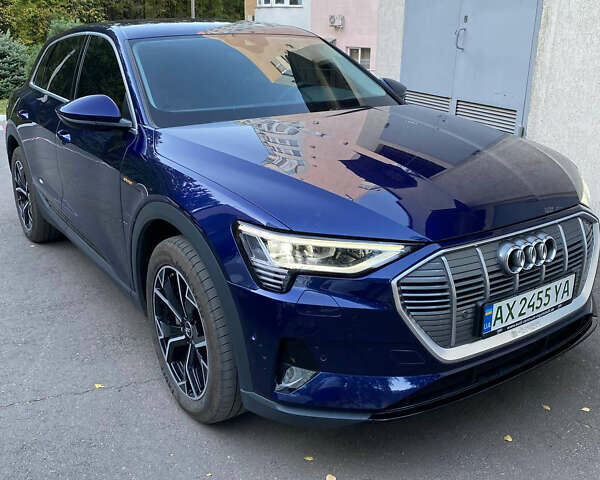 Синий Ауди E-Tron, объемом двигателя 0 л и пробегом 38 тыс. км за 30000 $, фото 1 на Automoto.ua