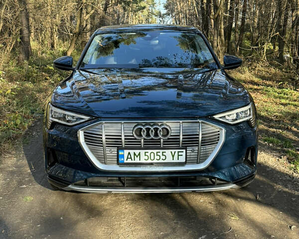 Синий Ауди E-Tron, объемом двигателя 0 л и пробегом 99 тыс. км за 32000 $, фото 1 на Automoto.ua