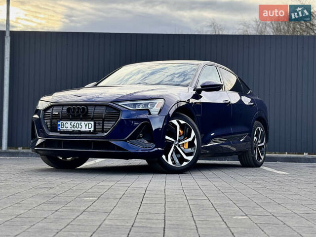 Синий Ауди E-Tron, объемом двигателя 0 л и пробегом 52 тыс. км за 41550 $, фото 1 на Automoto.ua