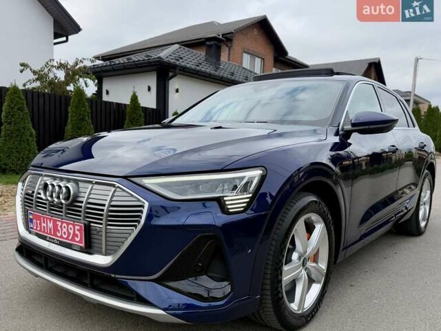 Синий Ауди E-Tron, объемом двигателя 0 л и пробегом 112 тыс. км за 36900 $, фото 1 на Automoto.ua