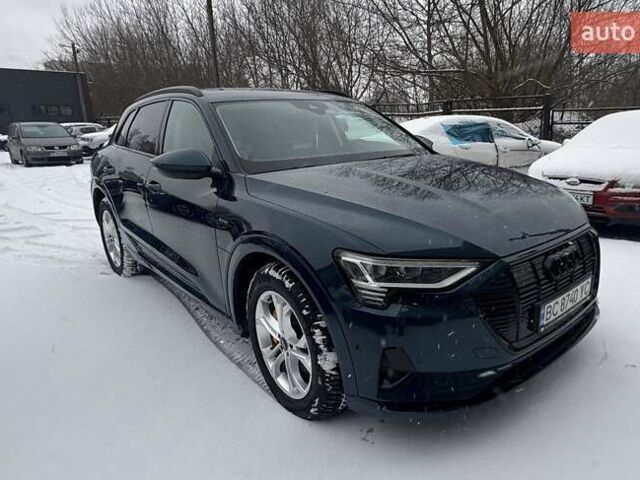 Синий Ауди E-Tron, объемом двигателя 0 л и пробегом 55 тыс. км за 39700 $, фото 1 на Automoto.ua