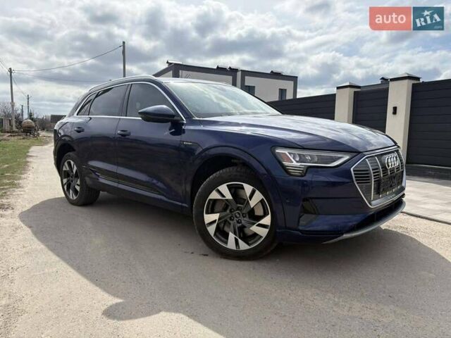 Синий Ауди E-Tron, объемом двигателя 0 л и пробегом 18 тыс. км за 36999 $, фото 1 на Automoto.ua