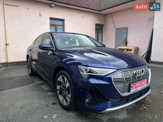 Синий Ауди E-Tron, объемом двигателя 0 л и пробегом 27 тыс. км за 49900 $, фото 1 на Automoto.ua