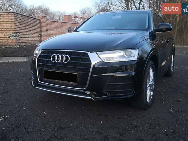 Чорний Ауді Ку3, об'ємом двигуна 2 л та пробігом 63 тис. км за 14800 $, фото 1 на Automoto.ua