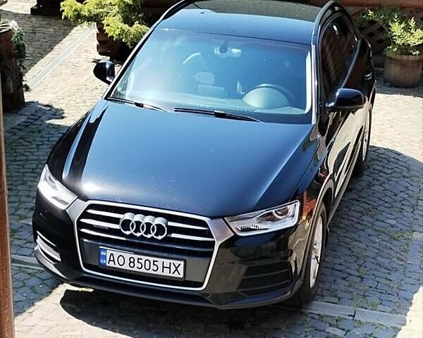 Черный Ауди Ку3, объемом двигателя 2 л и пробегом 299 тыс. км за 18500 $, фото 1 на Automoto.ua