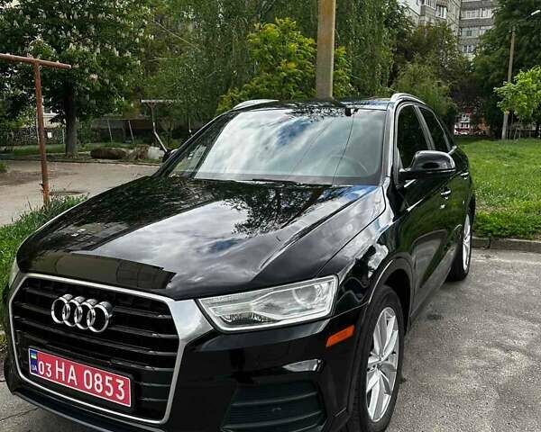 Черный Ауди Ку3, объемом двигателя 2 л и пробегом 200 тыс. км за 18900 $, фото 1 на Automoto.ua