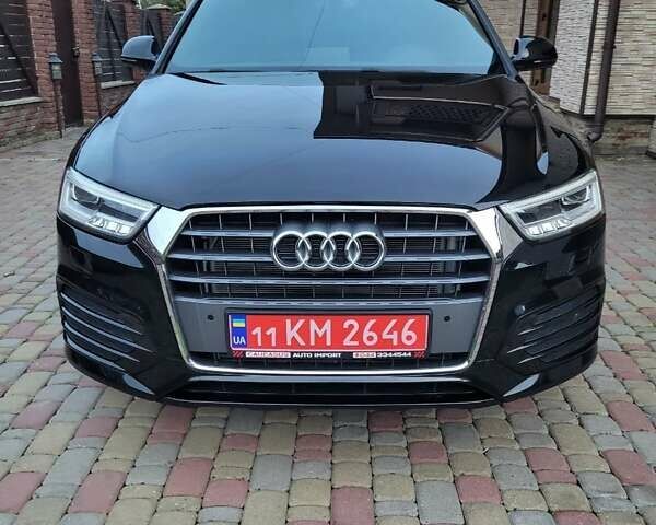 Черный Ауди Ку3, объемом двигателя 2 л и пробегом 235 тыс. км за 16300 $, фото 1 на Automoto.ua