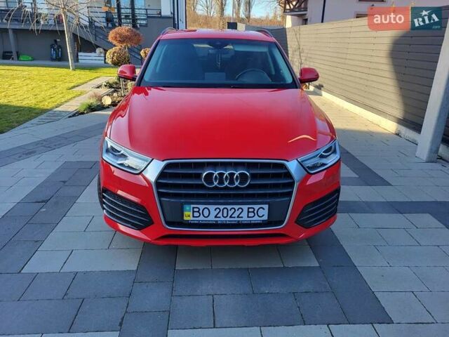 Красный Ауди Ку3, объемом двигателя 2 л и пробегом 205 тыс. км за 19900 $, фото 1 на Automoto.ua