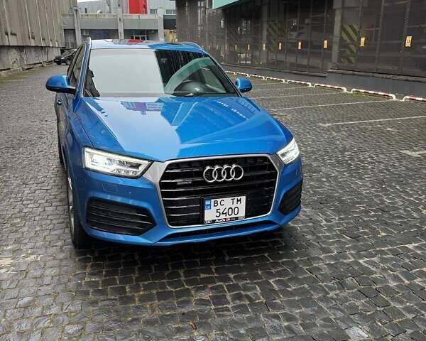 Синий Ауди Ку3, объемом двигателя 1.98 л и пробегом 162 тыс. км за 19950 $, фото 1 на Automoto.ua