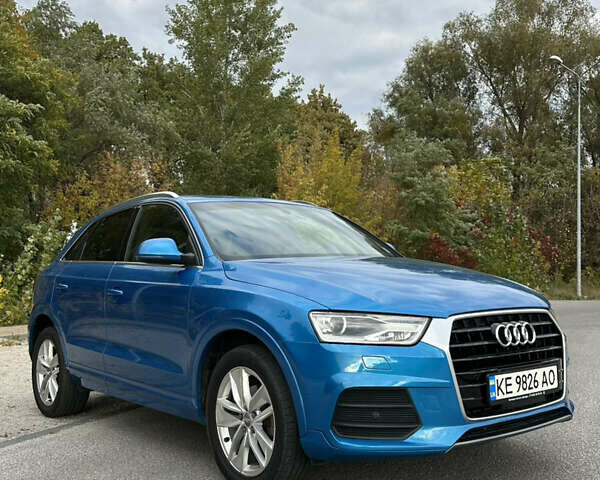 Синий Ауди Ку3, объемом двигателя 2 л и пробегом 130 тыс. км за 18200 $, фото 1 на Automoto.ua