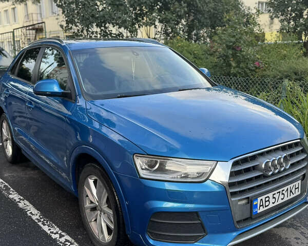 Синий Ауди Ку3, объемом двигателя 2 л и пробегом 232 тыс. км за 14900 $, фото 1 на Automoto.ua