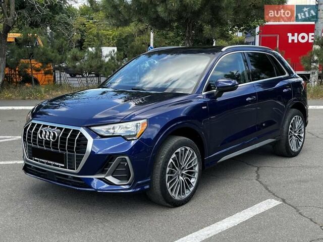 Синий Ауди Ку3, объемом двигателя 2 л и пробегом 46 тыс. км за 26999 $, фото 1 на Automoto.ua