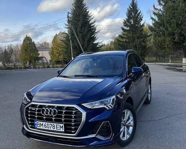 Синий Ауди Ку3, объемом двигателя 2 л и пробегом 56 тыс. км за 27000 $, фото 1 на Automoto.ua