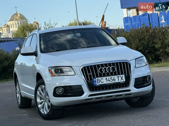 Белый Ауди Ку 5, объемом двигателя 2 л и пробегом 216 тыс. км за 14999 $, фото 1 на Automoto.ua