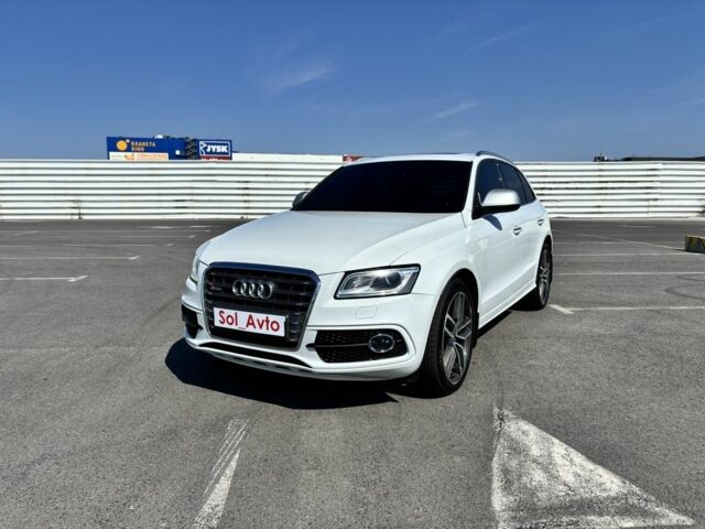 Белый Ауди Ку 5, объемом двигателя 3 л и пробегом 213 тыс. км за 18700 $, фото 1 на Automoto.ua