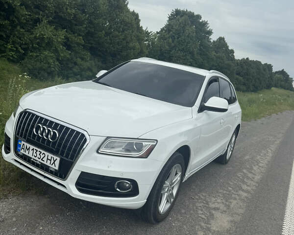 Ауди Ку 5 2014 в Житомире на Automoto.ua Белый Ауди Ку 5, объемом двигателя 1.98 л и пробегом 256 тыс. км за 15700 $, фото 1 на Automoto.ua