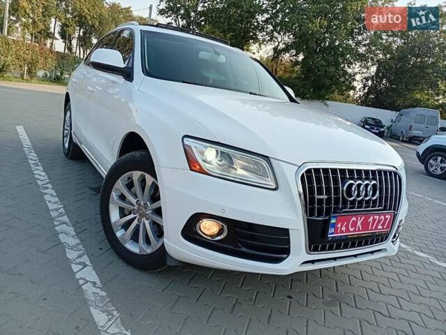 Білий Ауді Ку 5, об'ємом двигуна 2 л та пробігом 190 тис. км за 14800 $, фото 1 на Automoto.ua